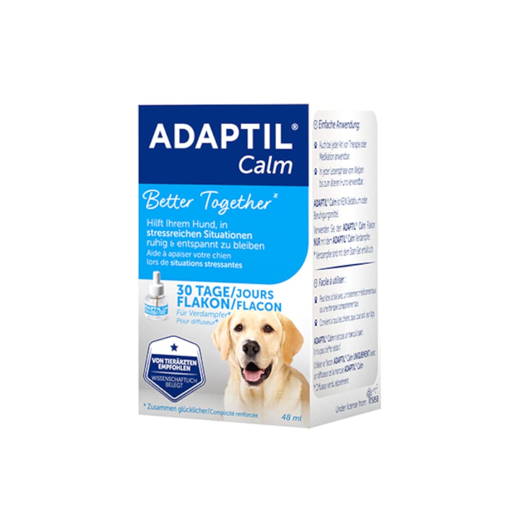 ADAPTIL Calm Difusor antiestrés para perros - Recambio de 48 ml