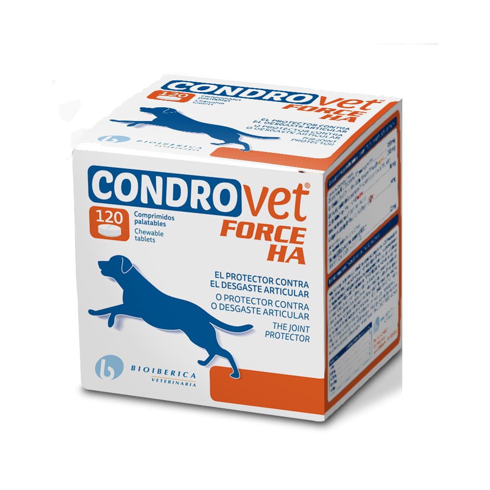 Condrovet Force HA condroprotector para perros - 120 comprimidos