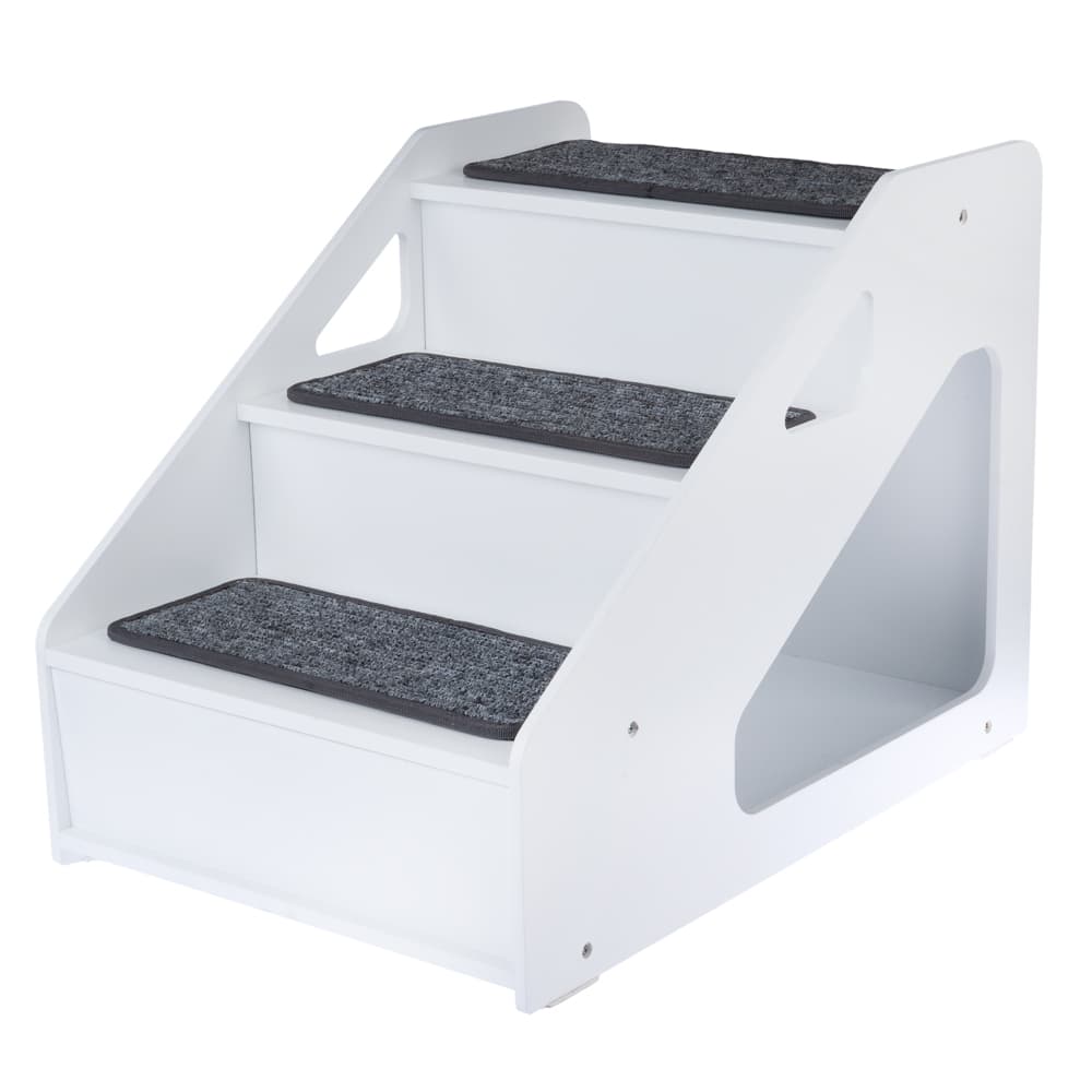 TIAKI Escaleras con refugio para mascotas - 60 x 44 x 45 cm (L x An x Al)
