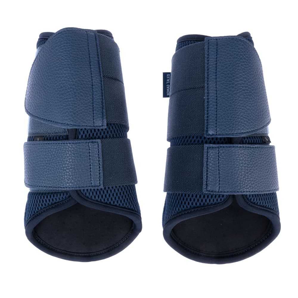 Set de polainas y botas para cascos Nomad Tales de cuero artificial - 2 polainas, talla S