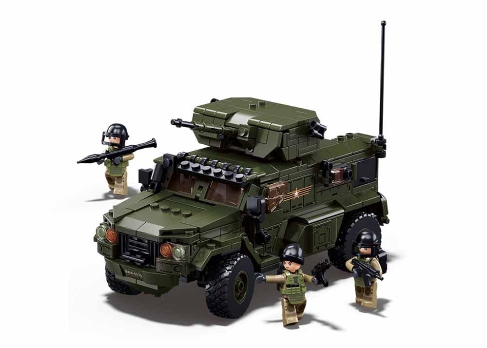 Sluban Model Bricks M38-B1179 Vehículo de Combate Blindado Typhoon VDVS a escala 1:35