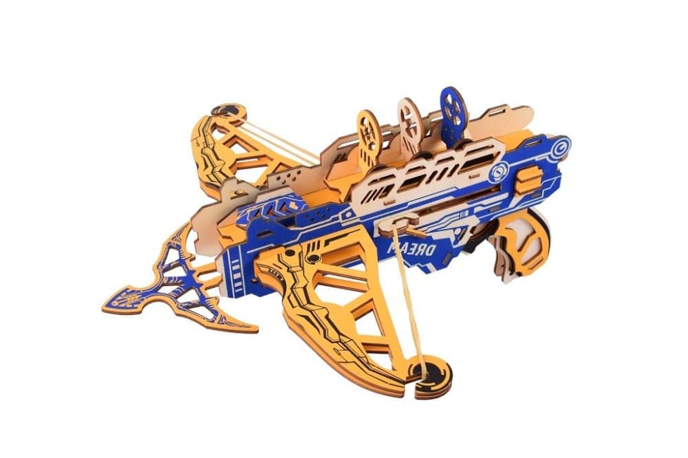 Woodcraft Puzzle 3D de Madera Ballesta