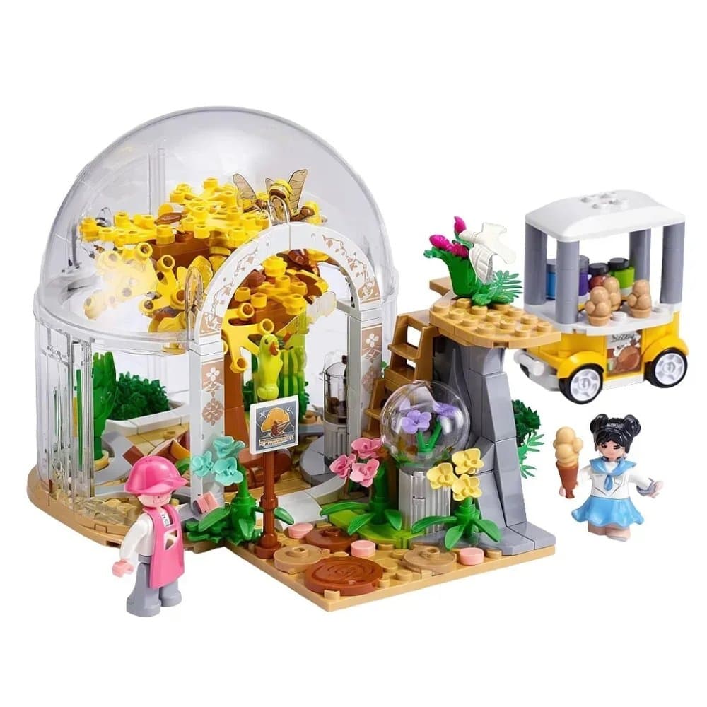 Sluban Metropolis M38-B1375 Jardín botánico Biodomo
