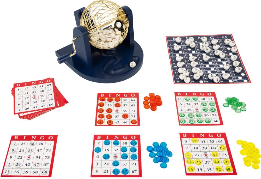 small foot Juego de bingo con bombo