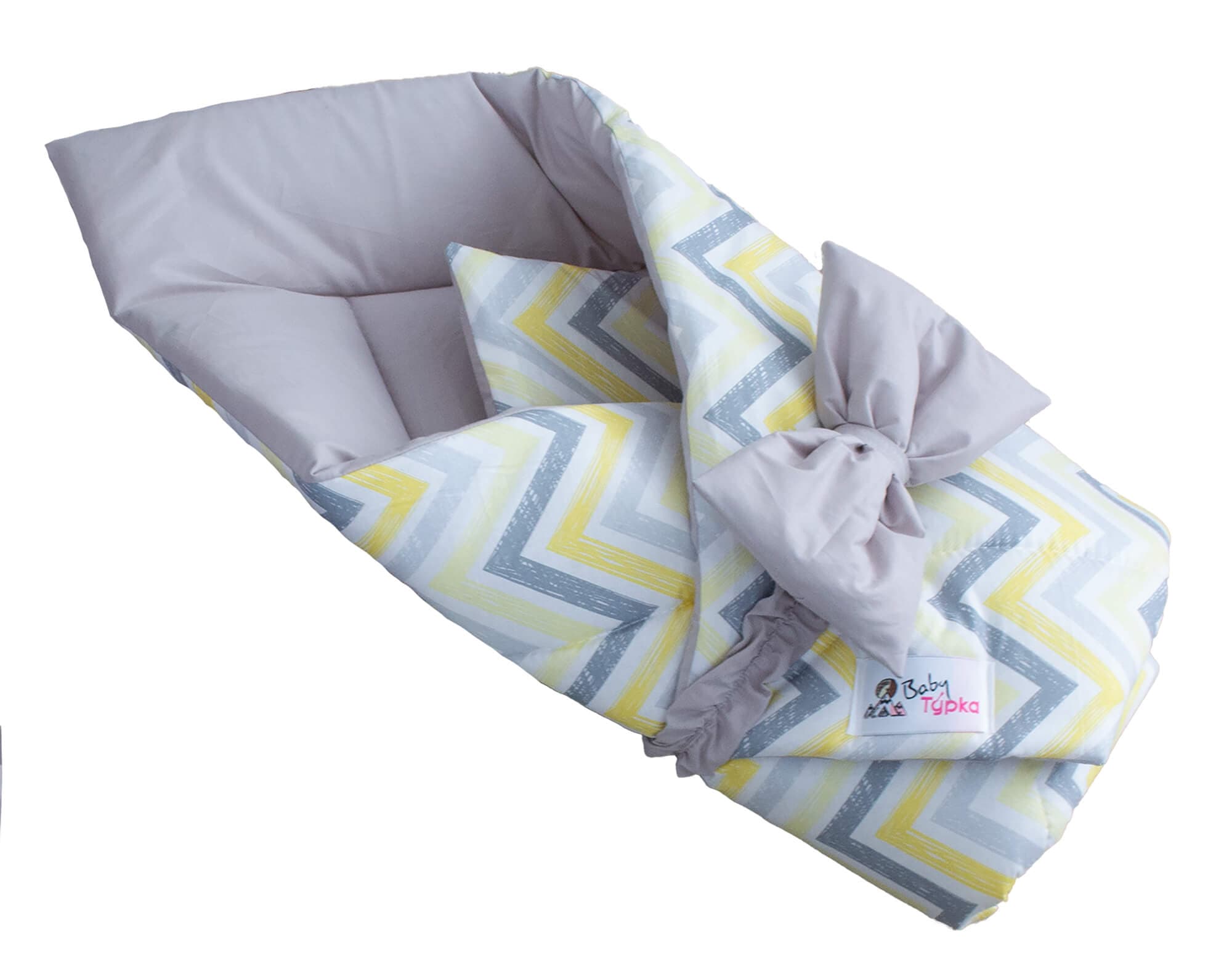 Wrap - Zigzag amarillo gris