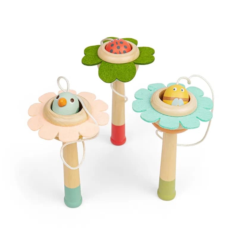 Bigjigs Toys Atrapabolas Flor con Pelota 1 ud
