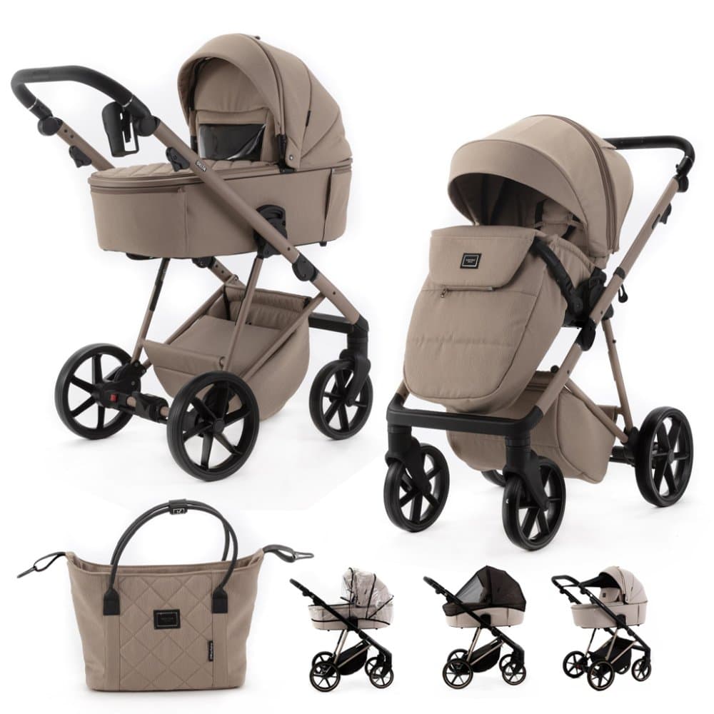 ADAMEX Cochecito combinado Delta Natura Camel