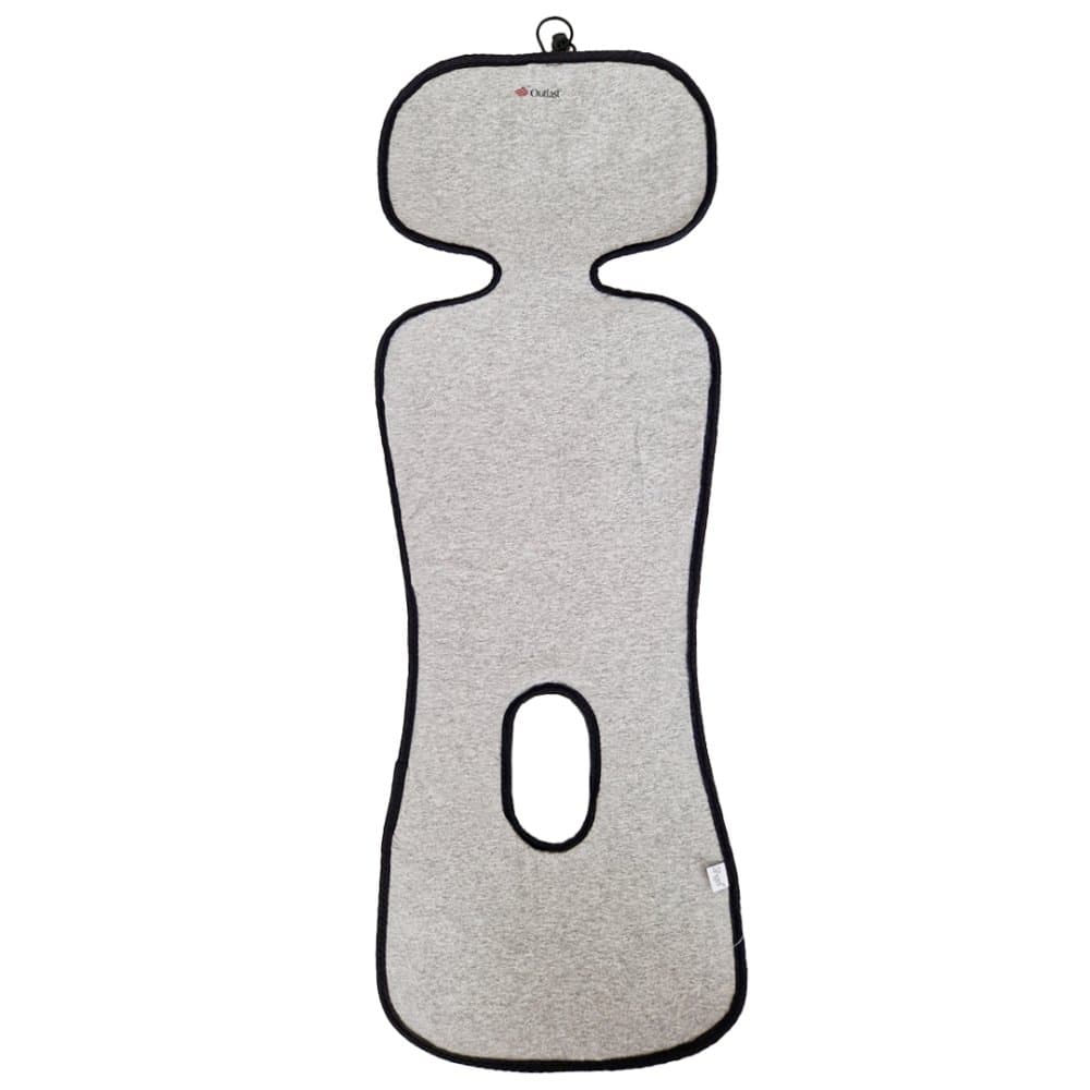 Colchoneta para cochecito Outlast® - gris jaspeado UNI