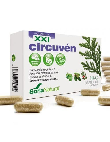 Soria Natural 19c Circuven 30 Cápsulas
