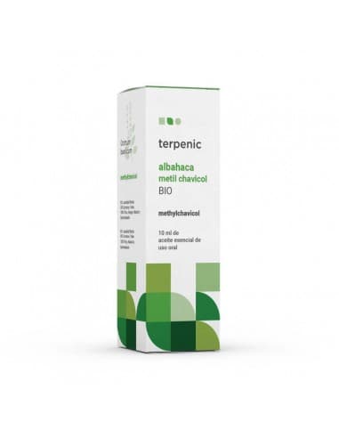 Terpenic Albahaca Metil Chavicol Aceite Esencial Bio 10ml