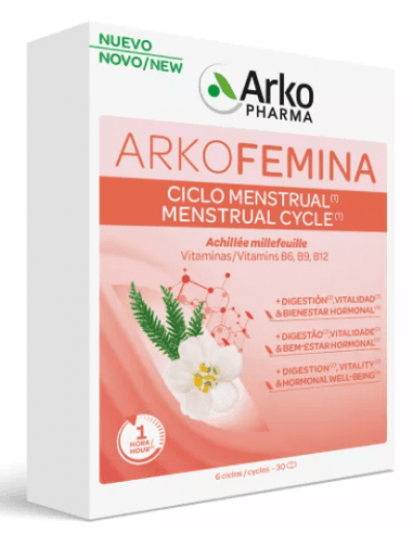 Arkopharma Arkofemina Ciclo Menstrual 30 Comprimidos