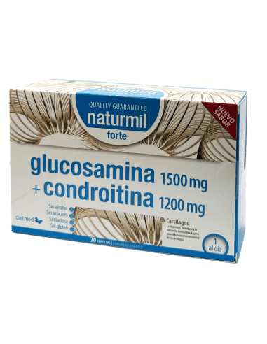 Dietmed Glucosamina 1500 Mg + Condroitina 20 Ampollas