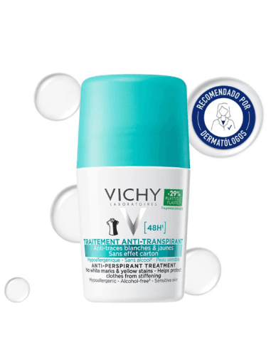Vichy Desodorante Roll-on Antitranspirante 48h 50ml