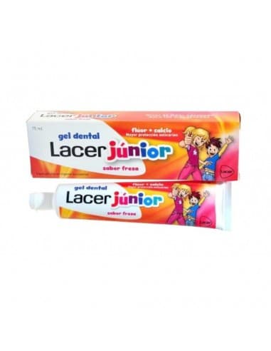 Lacer Gel Dentífrico Junior Fresa 75ml