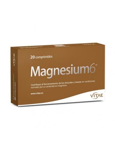Vitae Magnesium 6 20 Comprimidos