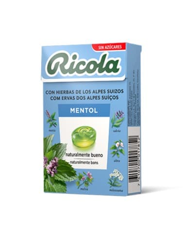 Ricola Caja Caramelos Mentol 50 g