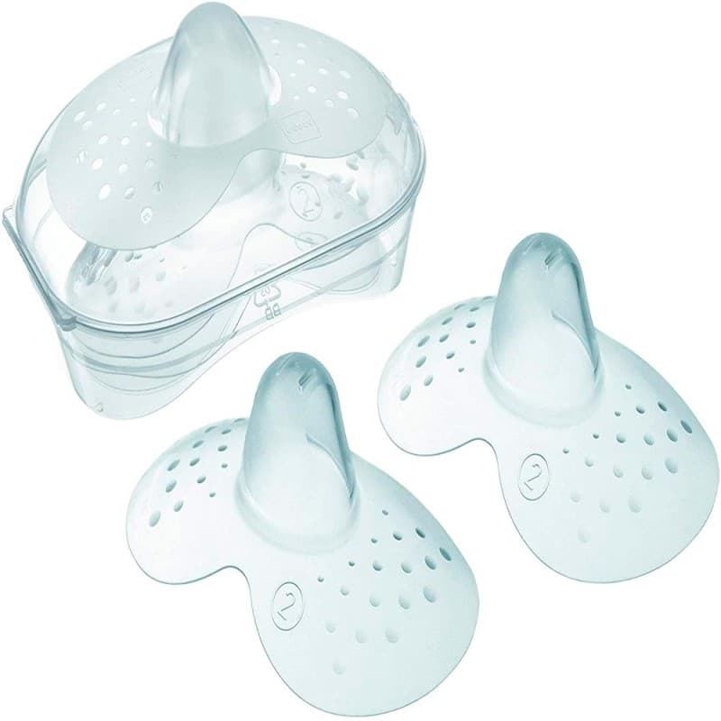 Mam Pezonera Silicona Nipple Shields 2 Ut- M- Gde