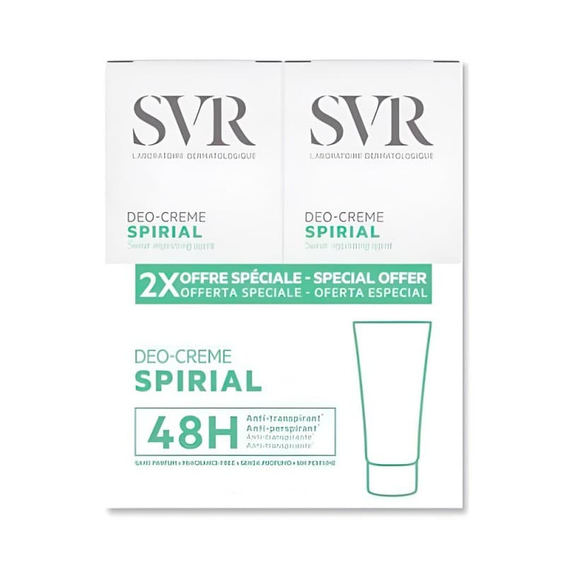 Duplo Svr Deo-creme Spirial 2 X 50 Ml