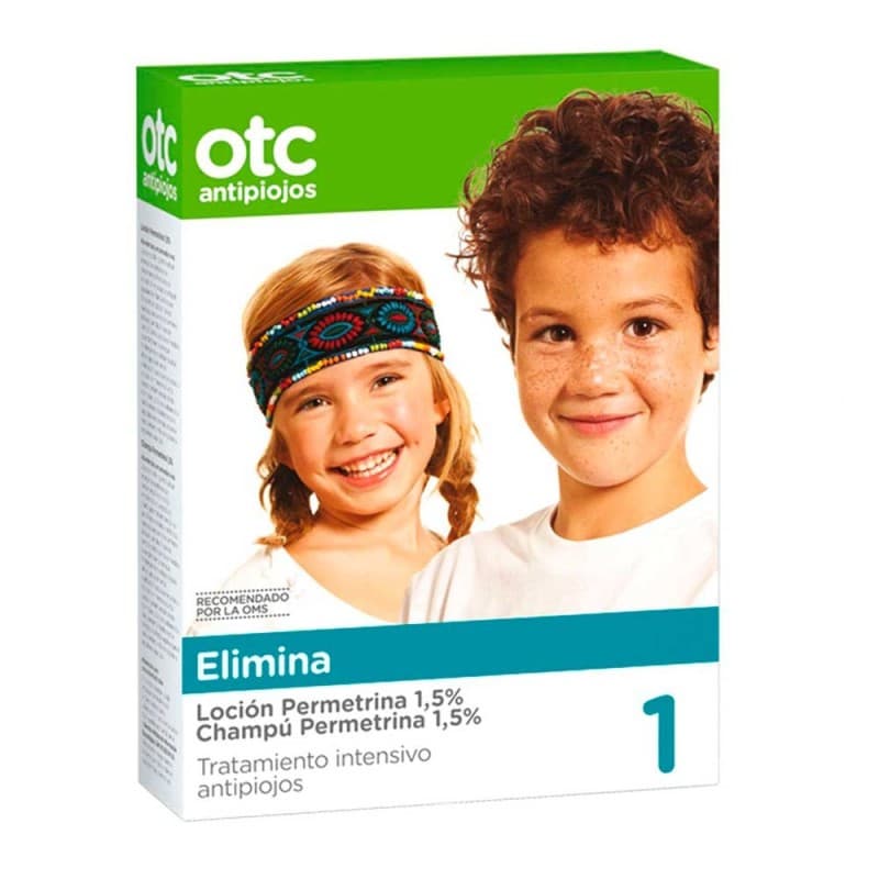 Pack Otc Antipiojos Permetrina 1,5 Loción + Champú