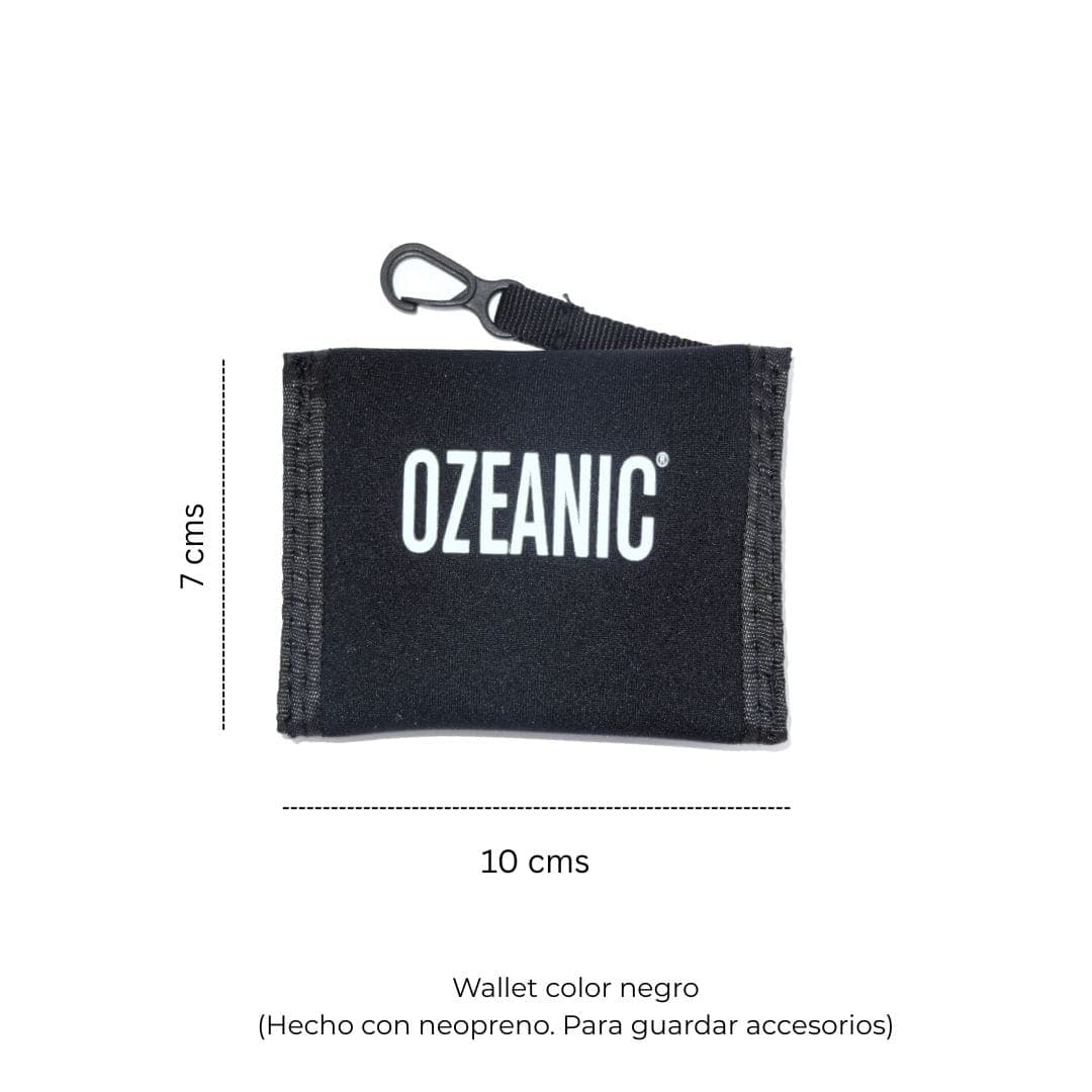 Mini wallet para accesorios Ozeanic Negro