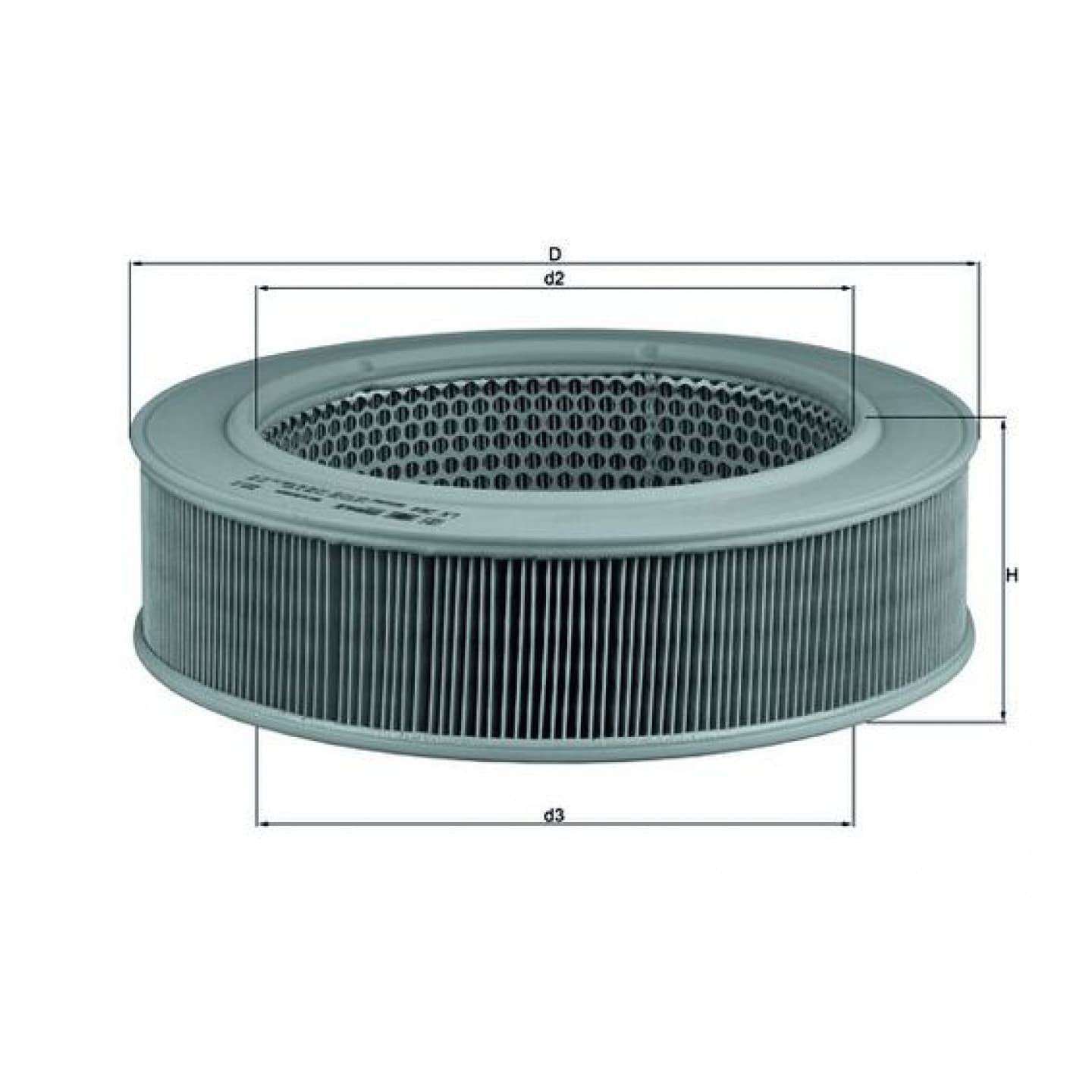 Filtro de aire MAHLE ORIGINAL LX 264