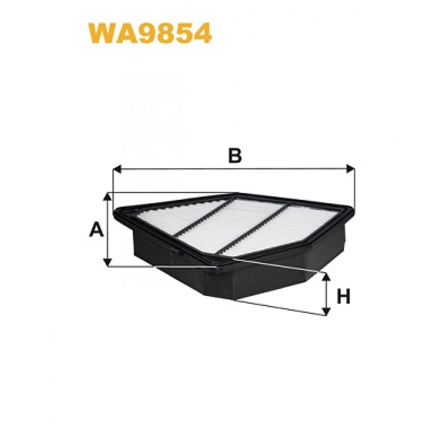 Filtro de aire WIX FILTERS WA9854