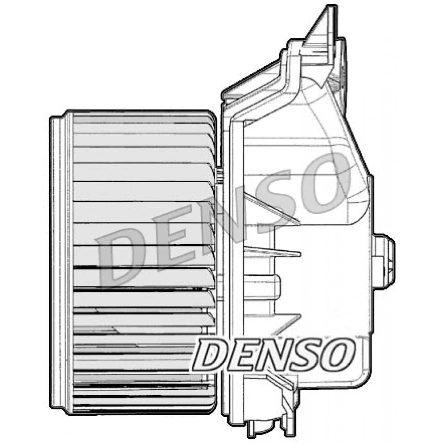 Ventilador de habitáculo DENSO DEA20012 view 2