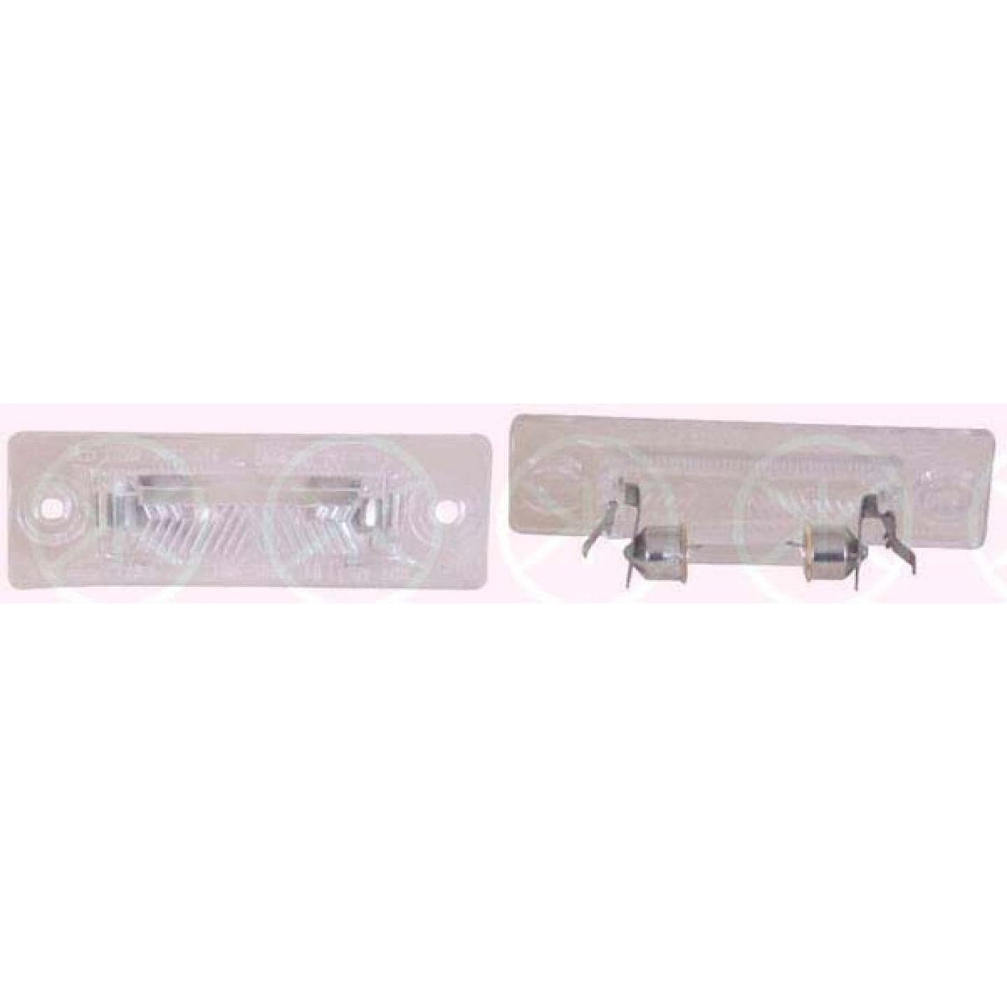 Luces de matrícula KLOKKERHOLM 95390855