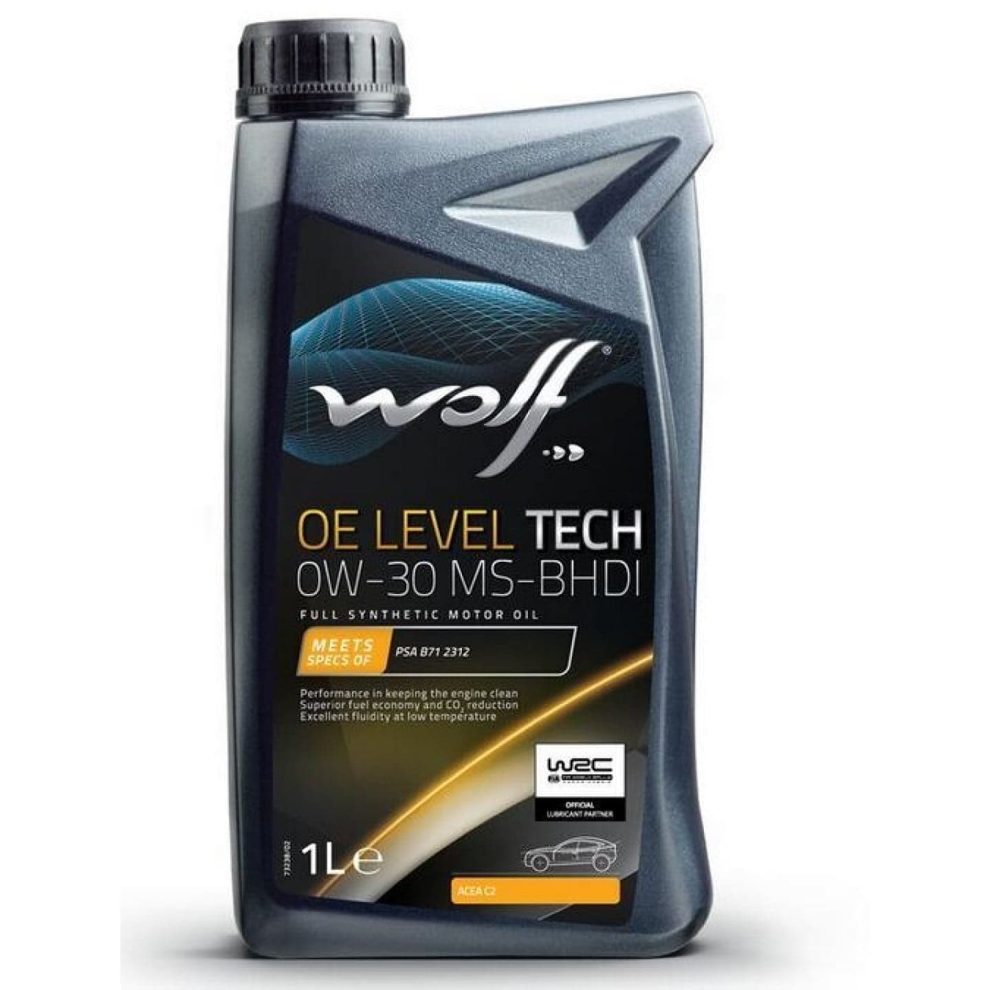 Aceite de motor WOLF OE LEVEL TECH 0W-30 MS-BHDI 1L