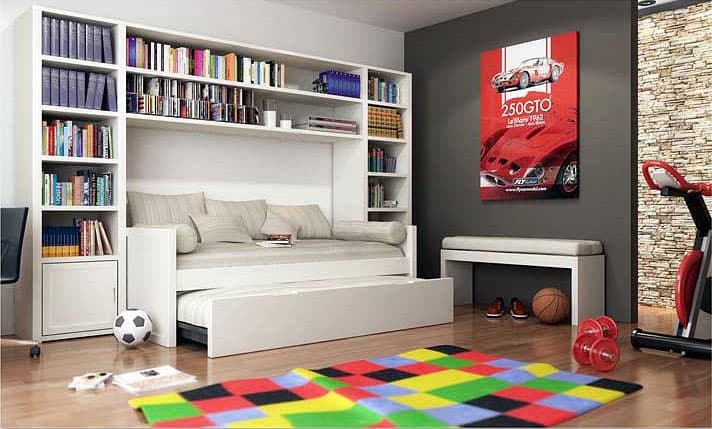 Cama nido blanca New York