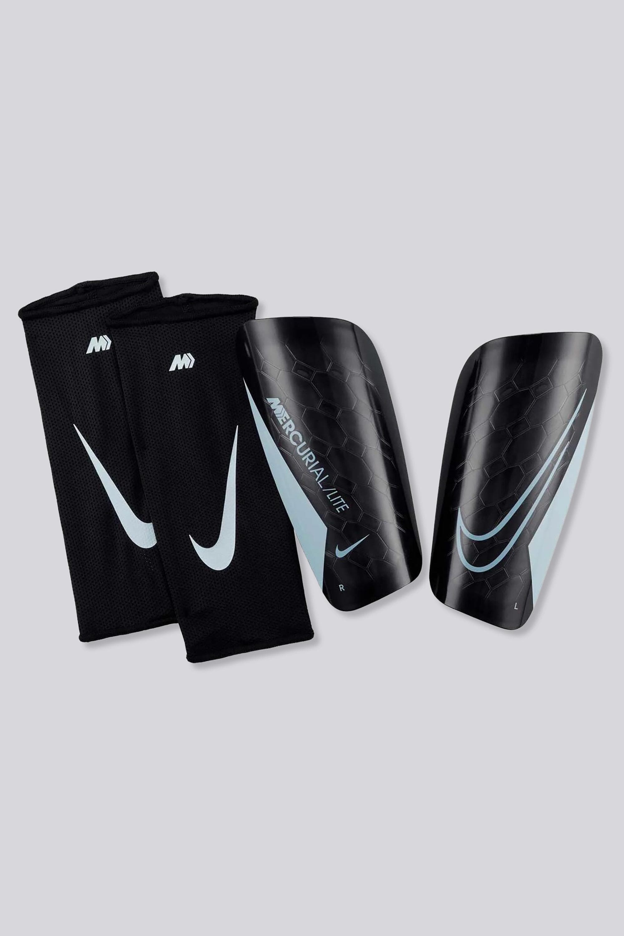 Nike Mercurial Lite - Negro - Espinilleras Fútbol talla XS