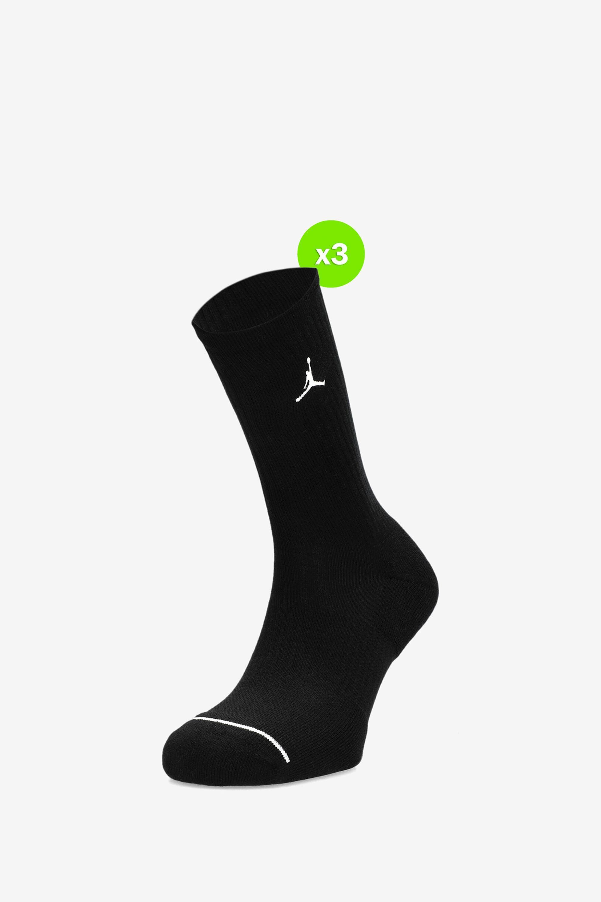 Jordan Everyday - Negro - Calcetines Deportivos talla M