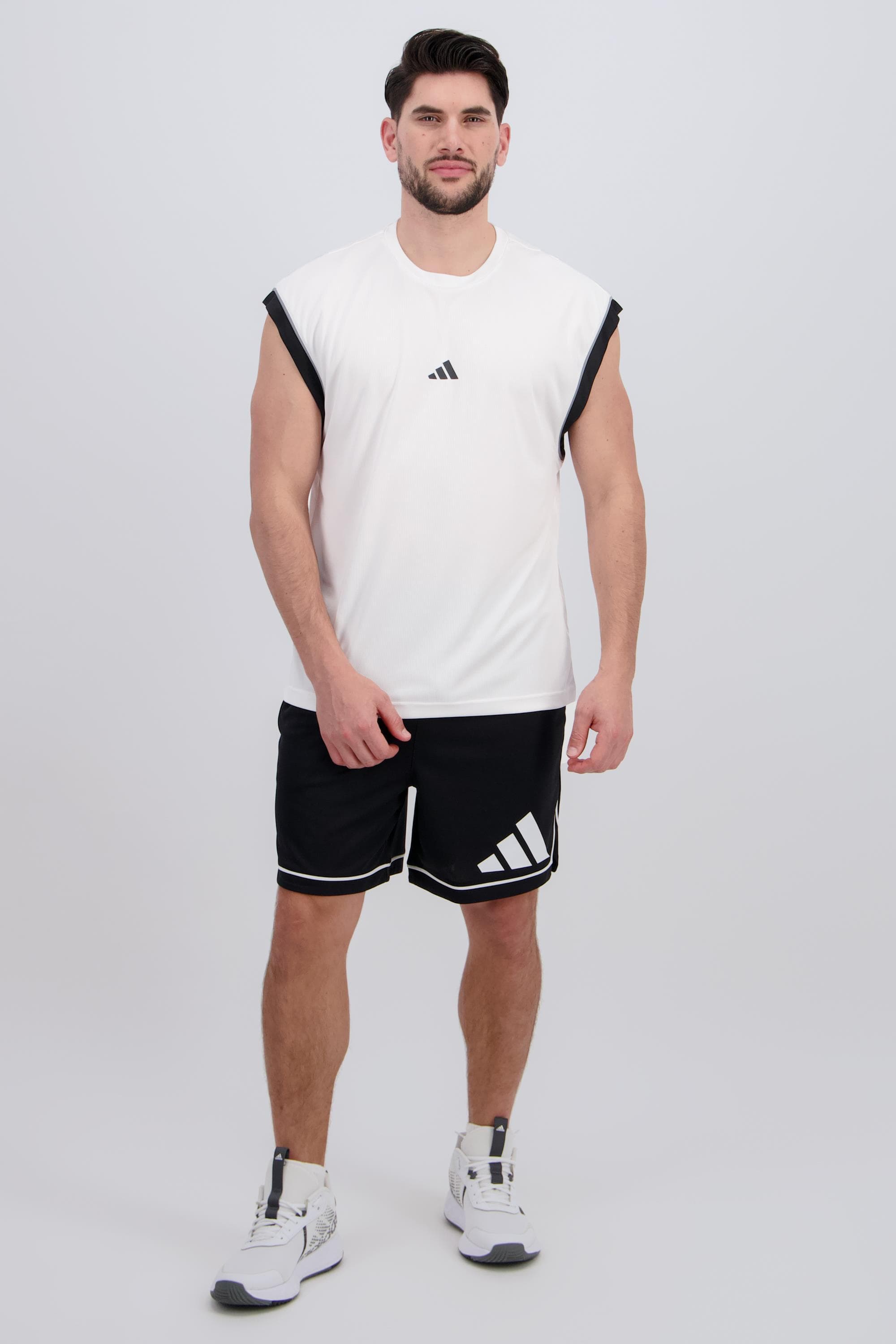 adidas Badge of Sport - Blanco - Camiseta Baloncesto Hombre  MKP view 2