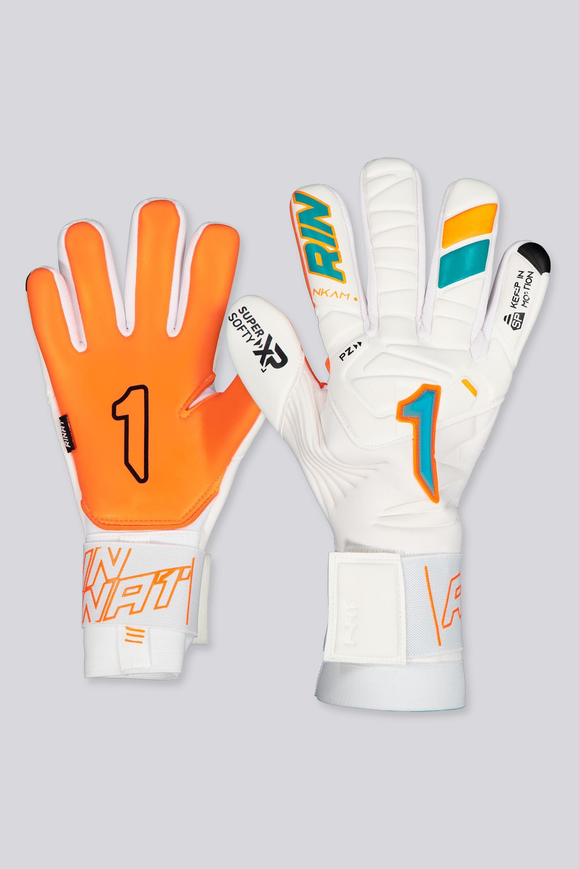 Rinat Nkam Prime - Blanco - Guantes Portero Hombre MKP talla 7