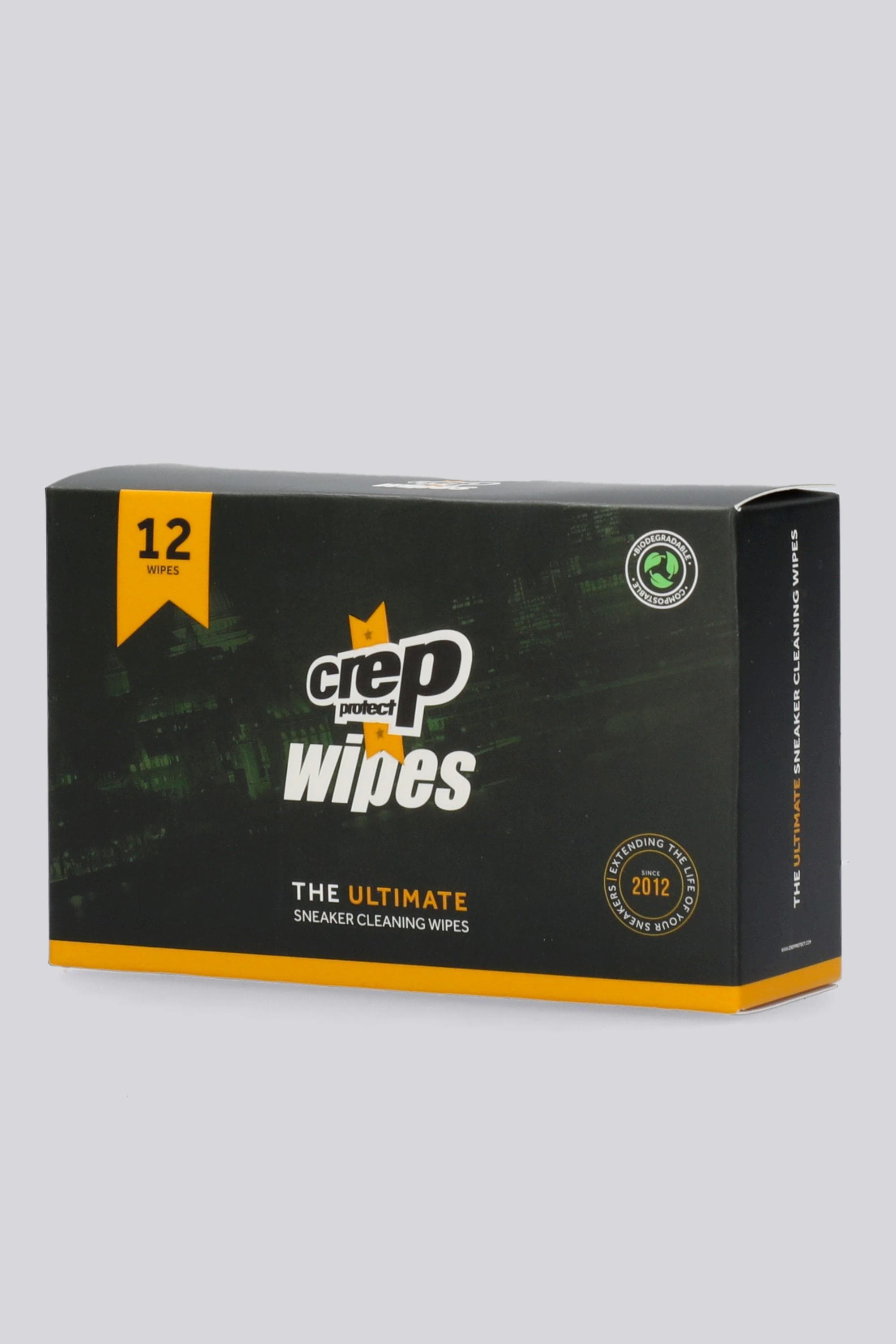 12 Toallitas Crep - Negro - Limpieza Calzado talla T.U.