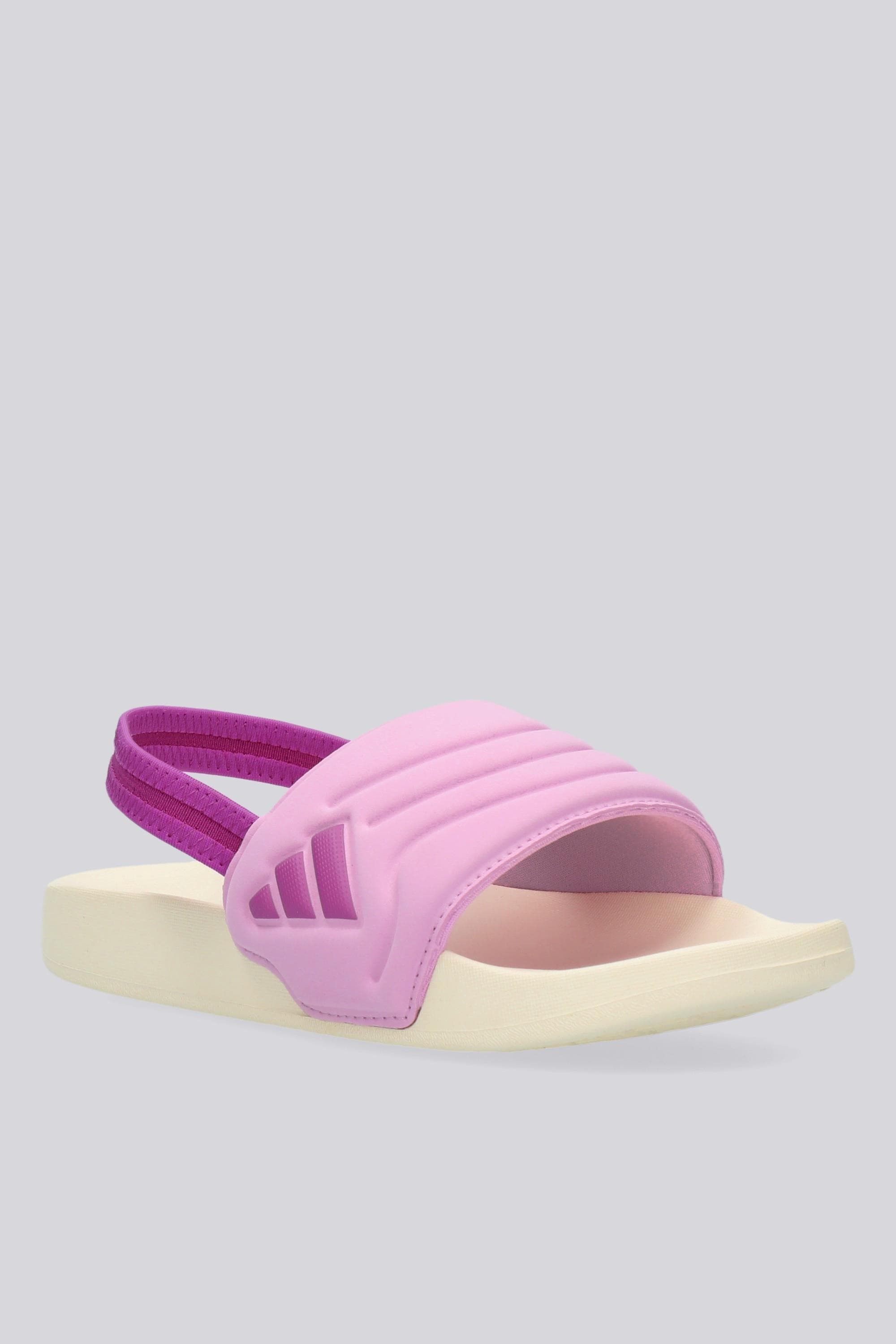 adidas Adilette Aqua - Morado - Chanclas Natación Niña talla 29 view 2