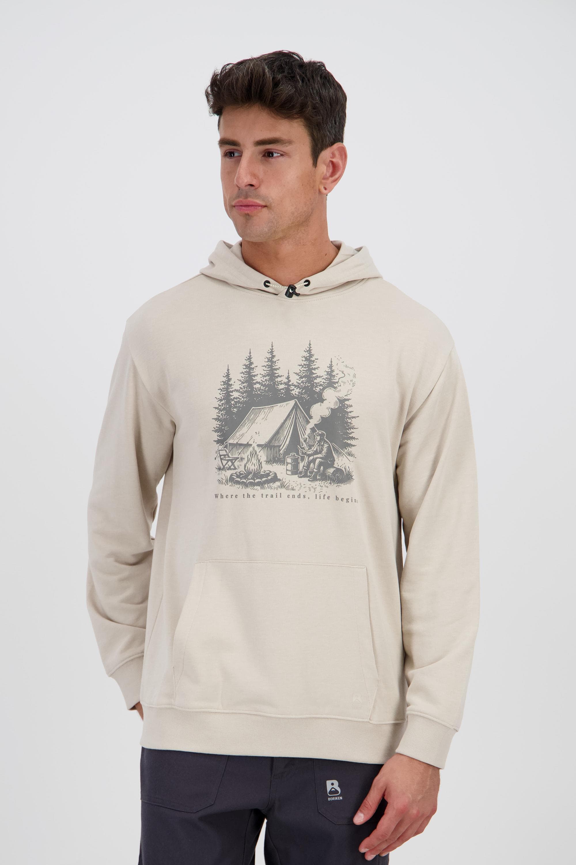 Sudadera Boriken - Arena - Sudadera Capucha Hombre talla XL