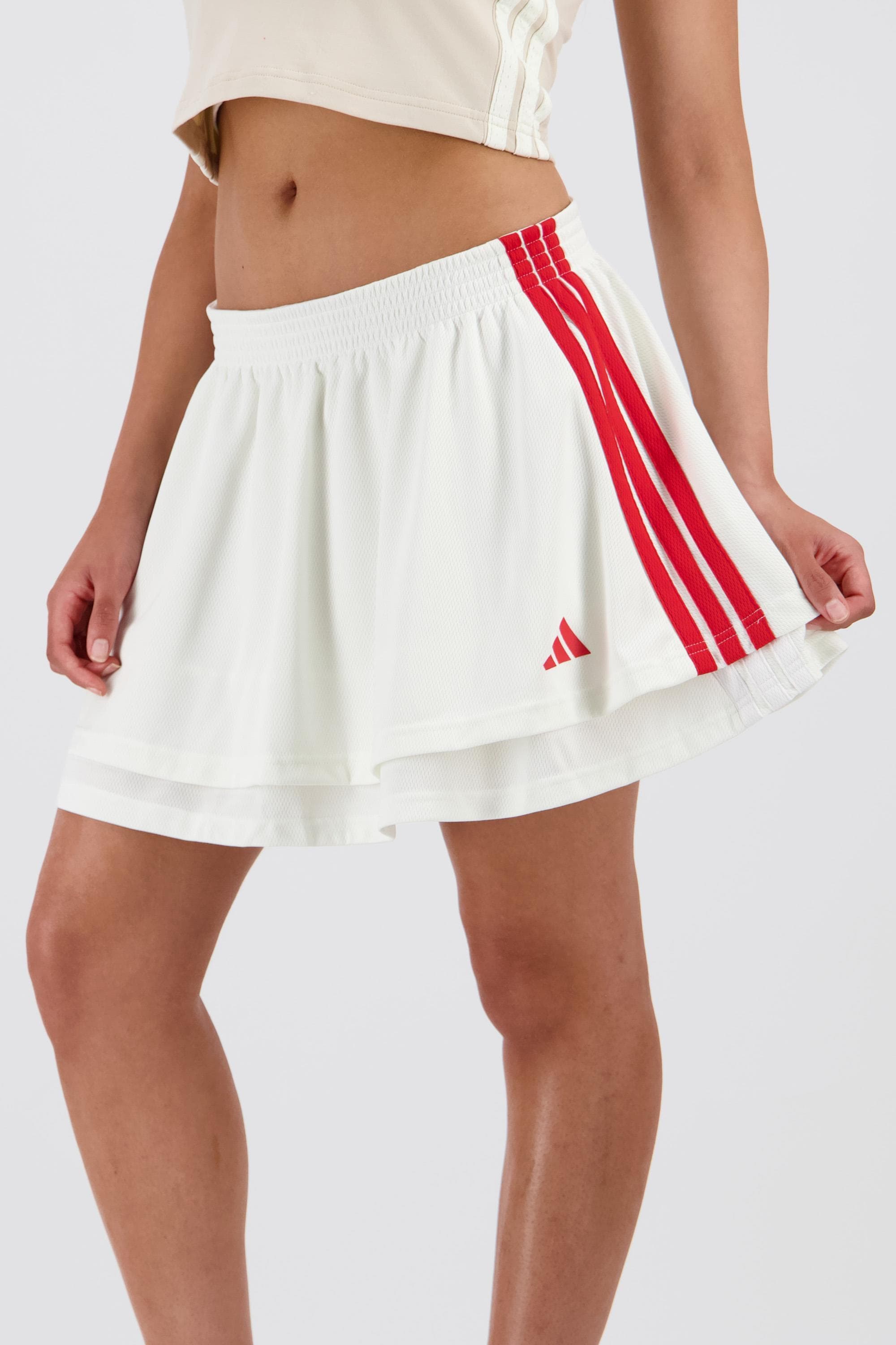 Falda adidas - Blanco - Falda Deportiva Mujer talla M