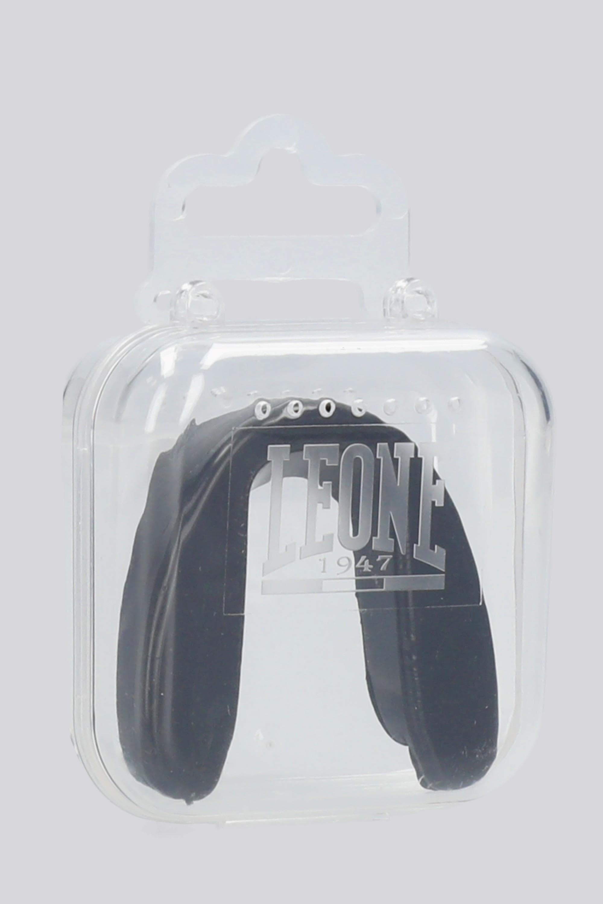 Protector Bucal Leone - Negro - Boxeo talla UNICA