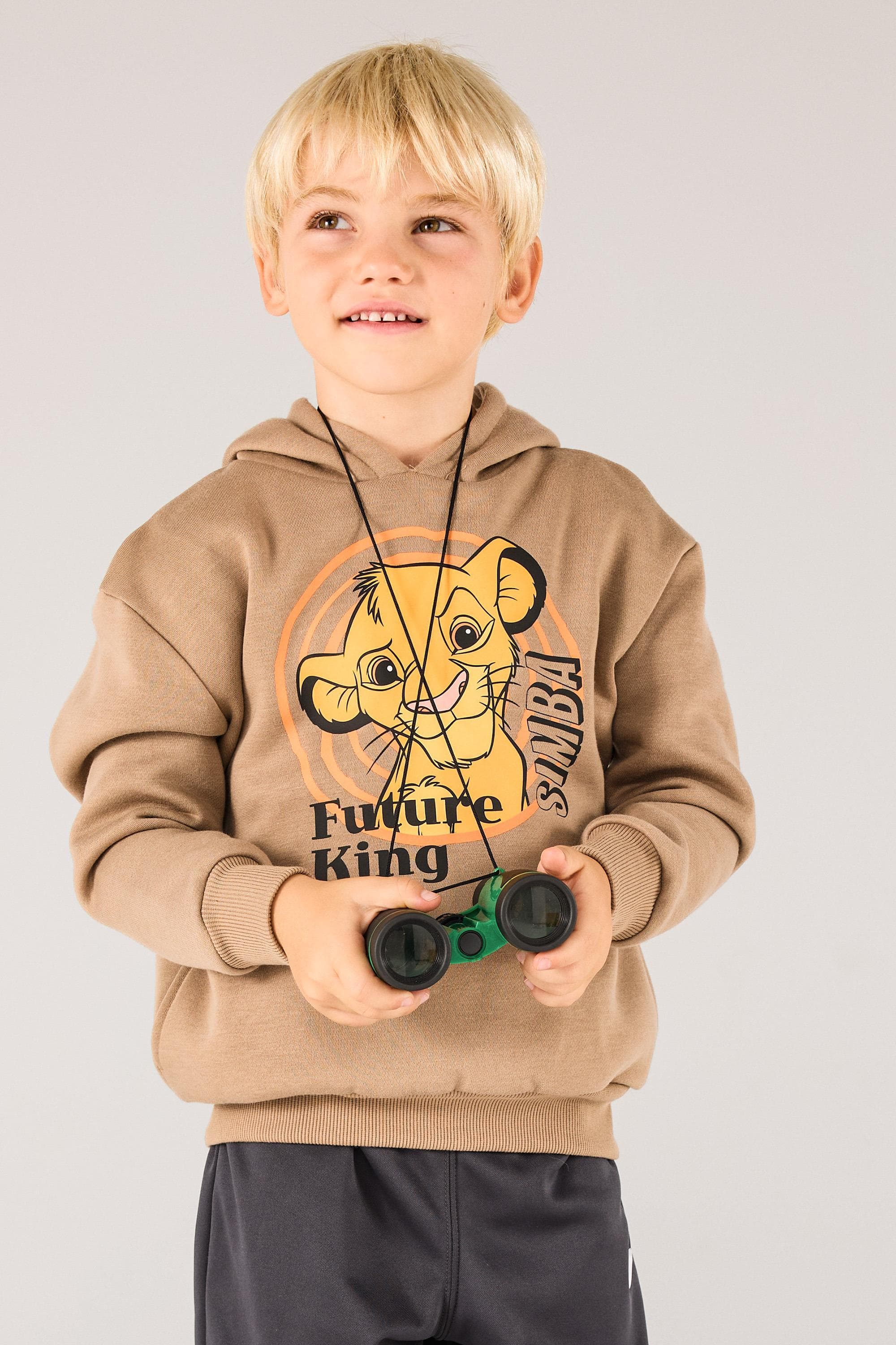 Sudadera Simba - Arena Capucha Niño Disnet talla 6