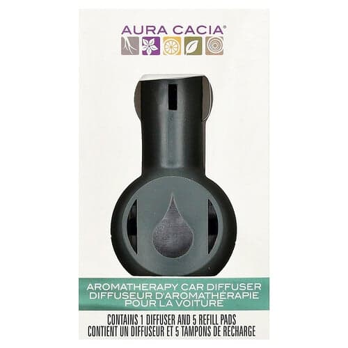 Aura Cacia, Difusor de Aromaterapia para Automóviles, 1 Difusor