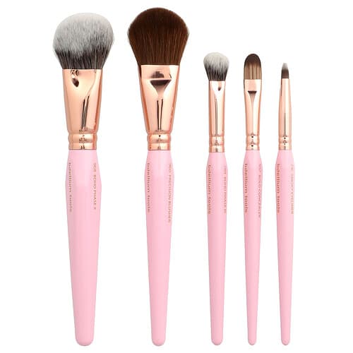 Bdellium Tools, Set de brochas para el rostro y los ojos, 5 brochas