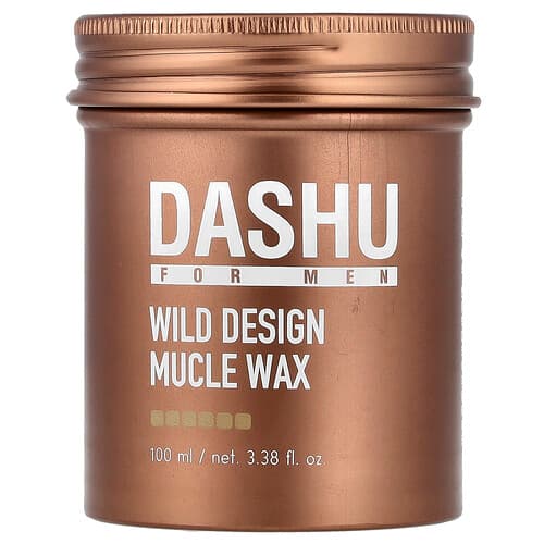 Dashu, Para hombres, Cera muscular de diseño salvaje, 100 ml (3,38 oz. Líq.)