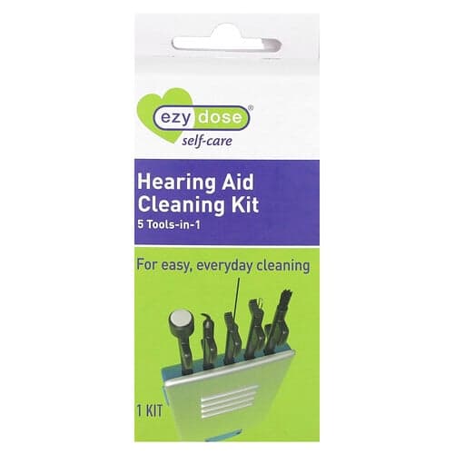 Ezy Dose, Cuidado personal, Kit de limpieza para audífonos, 1 kit