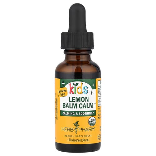 Herb Pharm, Lemon Balm Calm™ para niños, Sin alcohol, 30 ml (213 mg por porción)