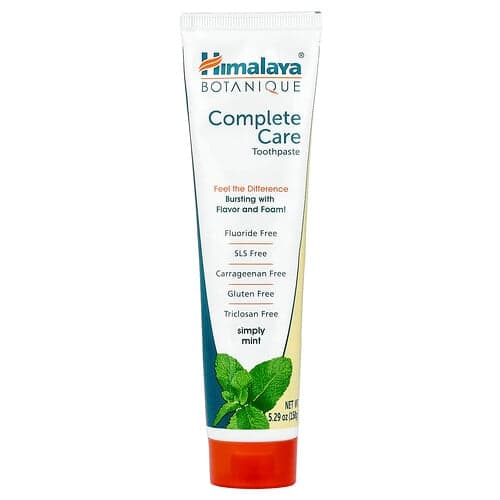Himalaya, Botanique, Pasta dental de cuidado completo, Simply Mint, 150 g (5,29 oz)