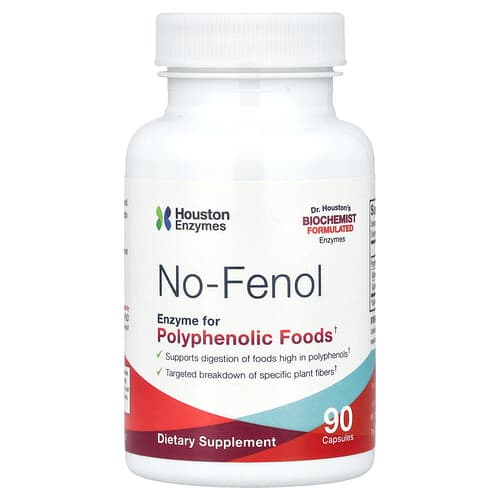 Houston Enzymes, No-Fenol, 90 Cápsulas