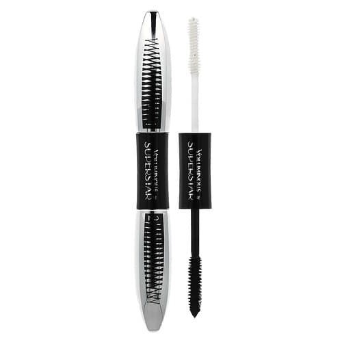 L'Oréal, Voluminous, Máscara superestrella, 621 Blackest Black, 12,7 ml (0,41 oz. líq.)