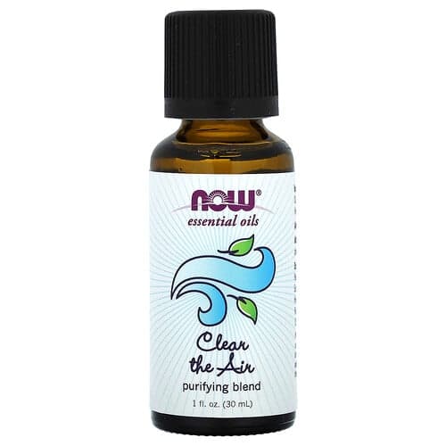 NOW Foods, Aceites esenciales, Limpiar el aire, 30 ml (1 oz. líq.)