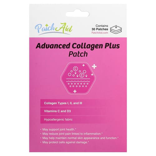PatchAid, Advanced Collagen Plus, Parches, 30 parches